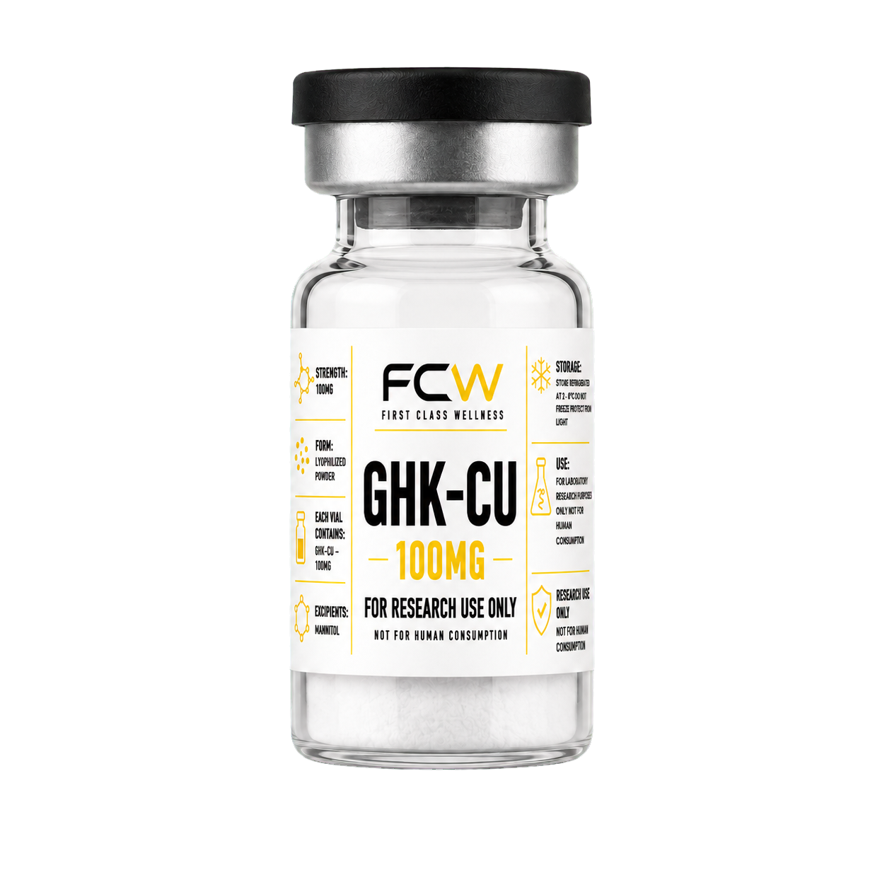 GHK-CU 100 MG FCW research vial